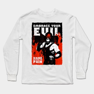 Kane Embrace Your Evil Long Sleeve T-Shirt